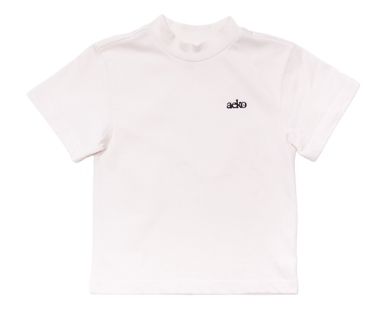 Slim Cut Logo Embroidery T-Shirt