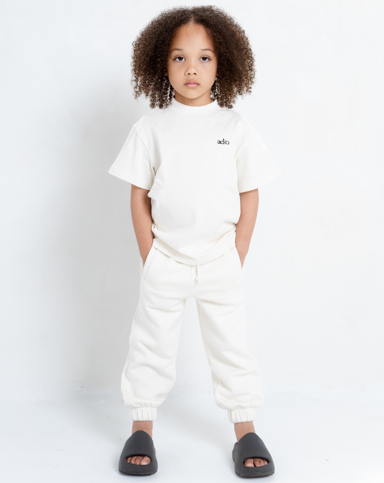 Alien Sweat Pants in Beige